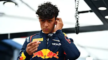 BARCELONA, SPAIN - MAY 30: Pole position qualifier Arvid Lindblad of Great Britain and Campos